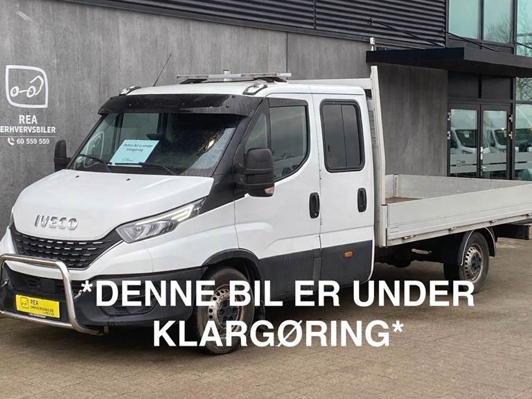 Iveco Daily 3,0 35S18 4100mm D Hi-Matic 180HK DobKab 8g Aut.