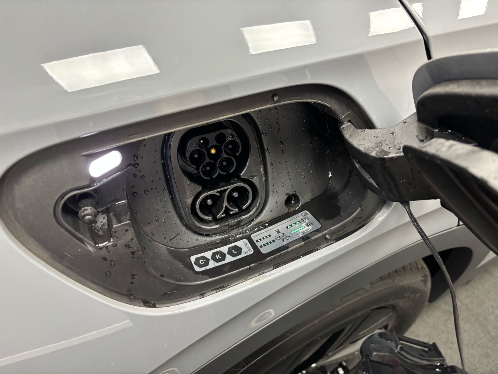 Grå VW ID.4 fra 2024