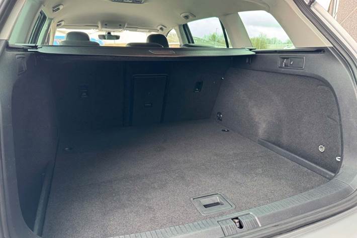 Sølv VW Golf VII fra 2017