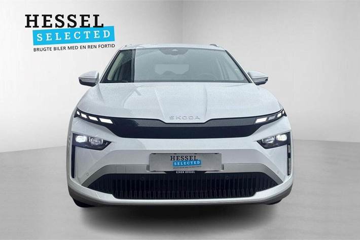 Hvid Skoda Enyaq fra 2026