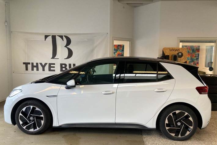 Hvid VW ID.3 fra 2021