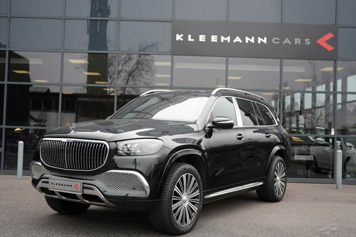 Grøn Mercedes GLS600 fra 2022