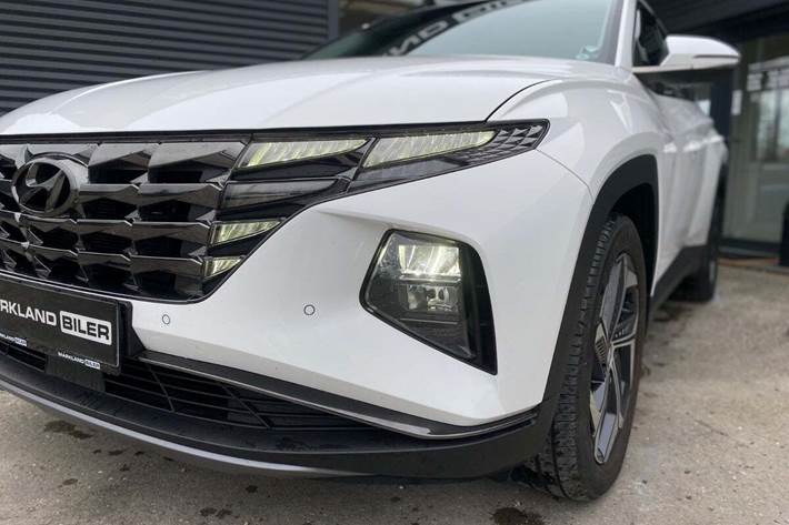 Hvid Hyundai Tucson fra 2022