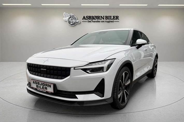 Hvid Polestar 2 fra 2023