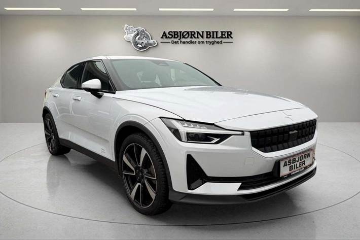 Hvid Polestar 2 fra 2023