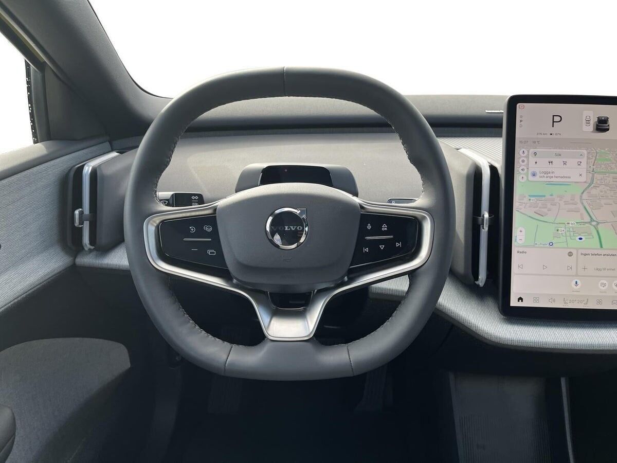 Gul Volvo EX30 fra 2025