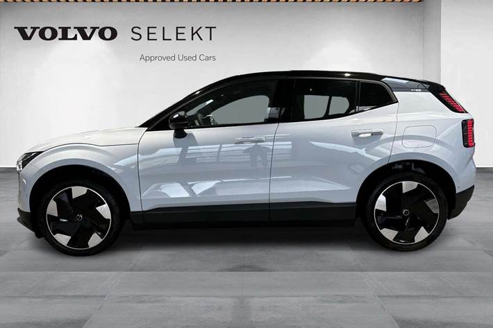 Blå Volvo EX30 fra 2025