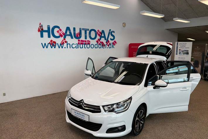 Hvid Citroën C4 fra 2018