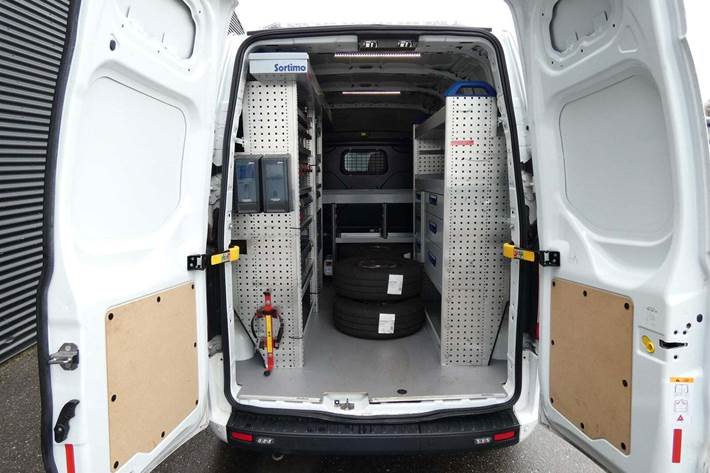 Hvid Ford Transit Custom 280 L1 fra 2021