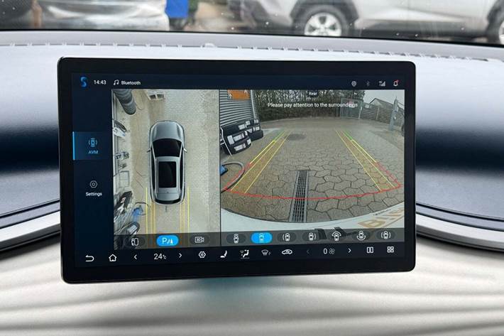 Blå BYD Atto 3 fra 2022