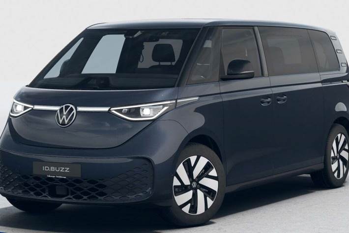 Blå VW ID.Buzz fra 2026