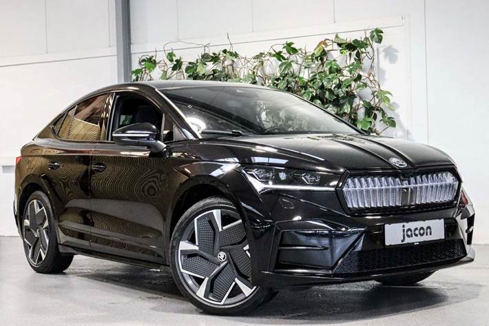 Sort Skoda Enyaq fra 2023