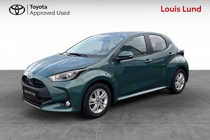 Grøn Toyota Yaris fra 2025