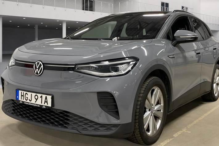 Grå VW ID.4 fra 2022