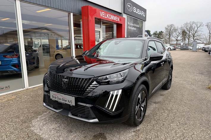 Sort Peugeot e-2008 fra 2024