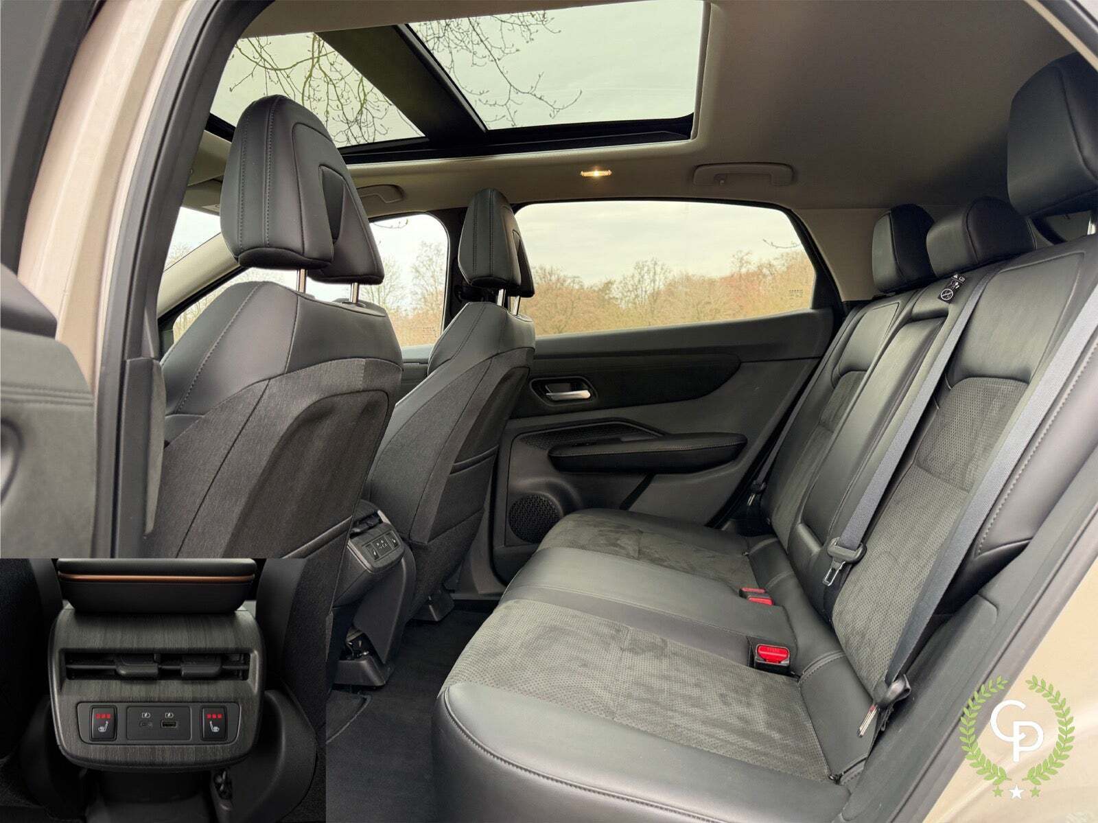 Orange Nissan Ariya fra 2024