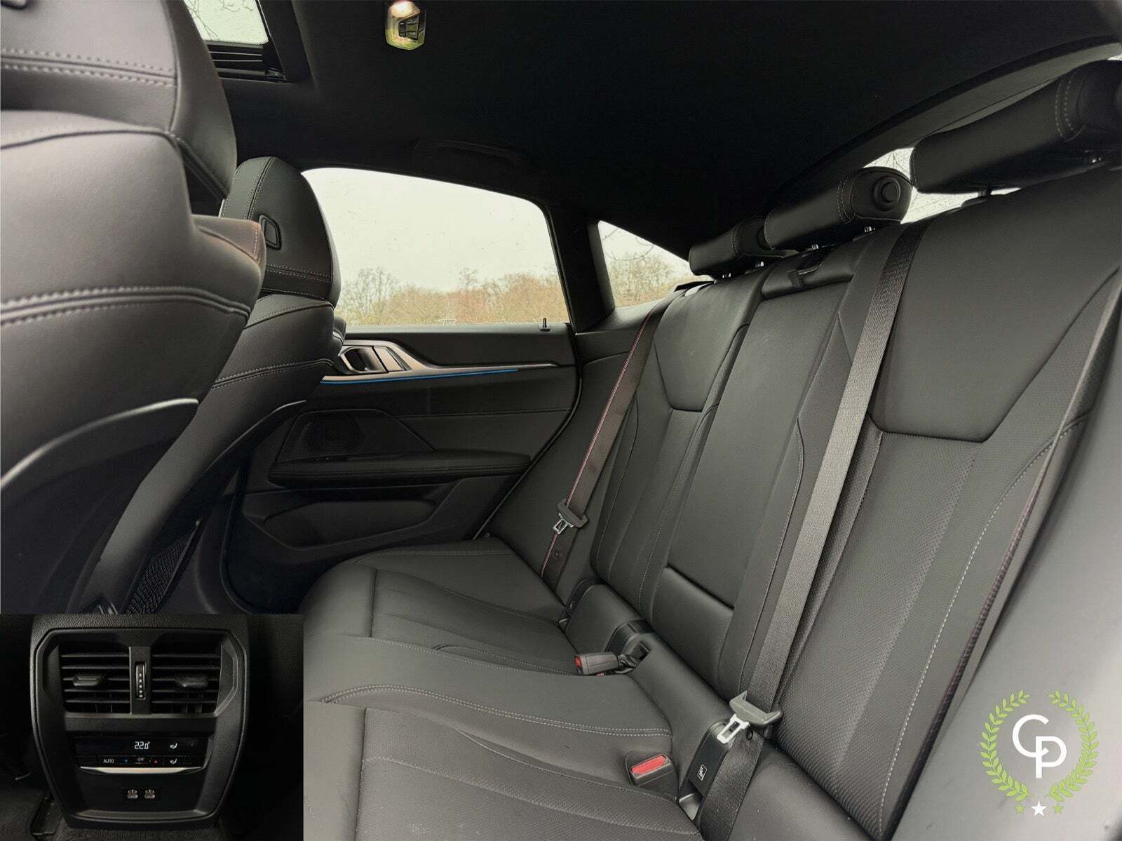 Grå BMW i4 fra 2023