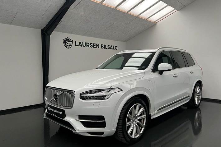 Hvid Volvo XC90 fra 2020
