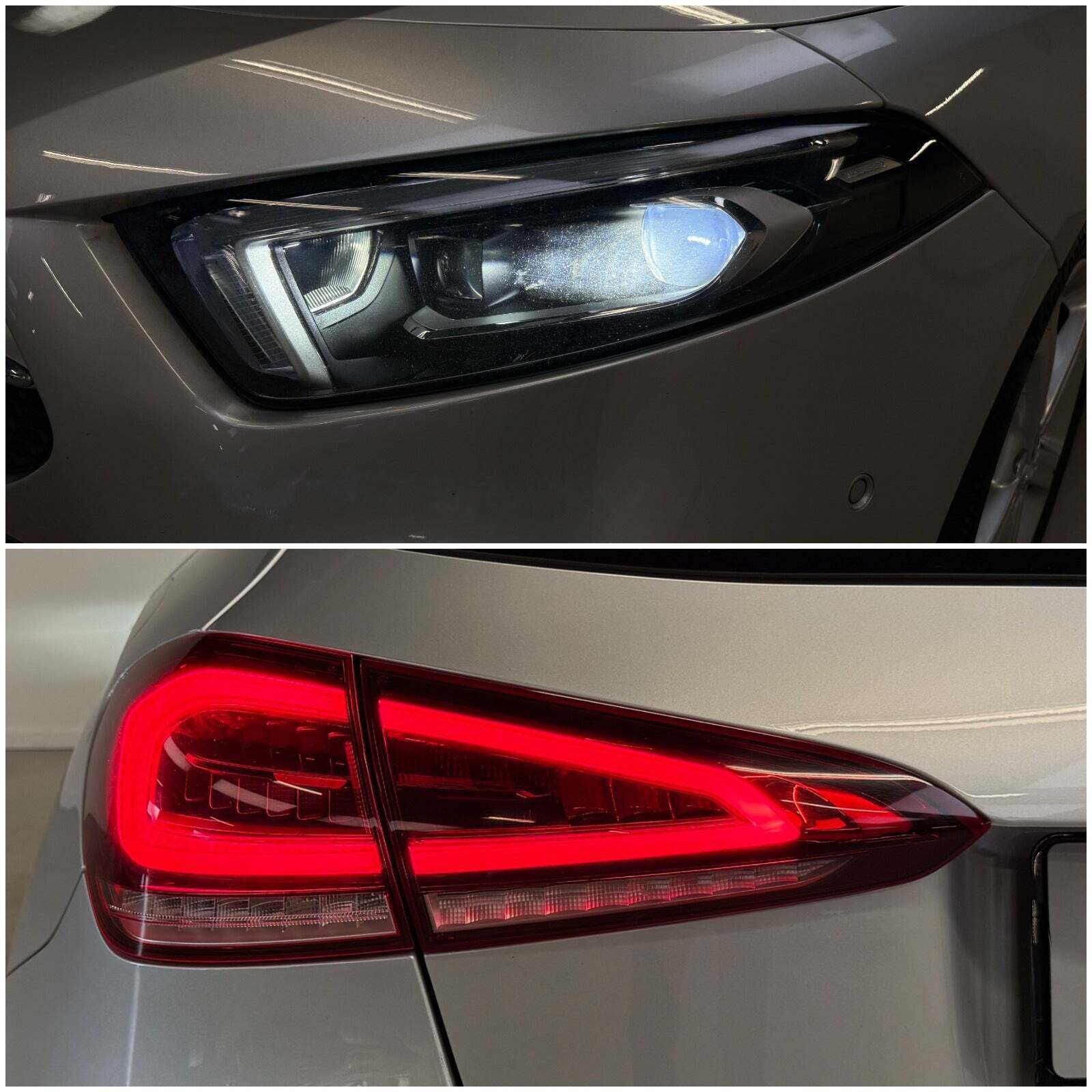 Sølv Mercedes A200 fra 2019