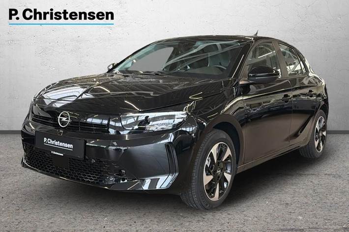 Sort Opel Corsa-e fra 2024