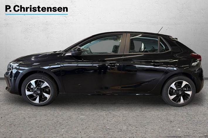 Sort Opel Corsa-e fra 2024
