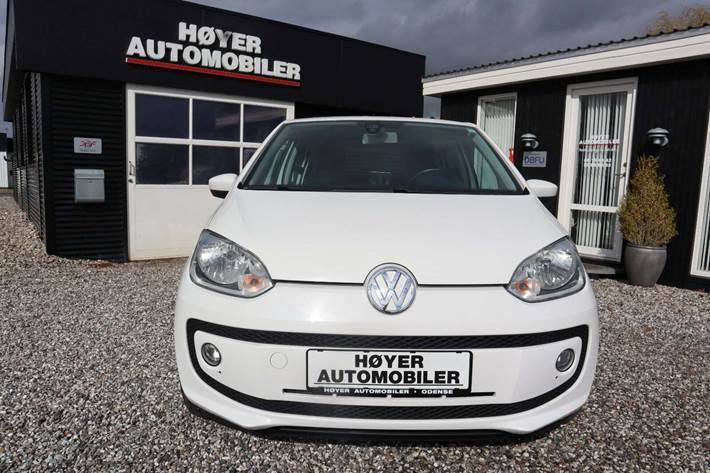 Hvid VW UP! fra 2015