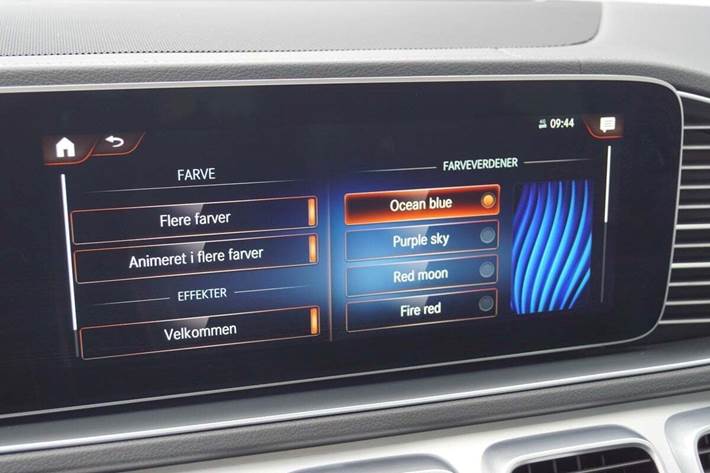 Sort Mercedes GLE350 de fra 2021