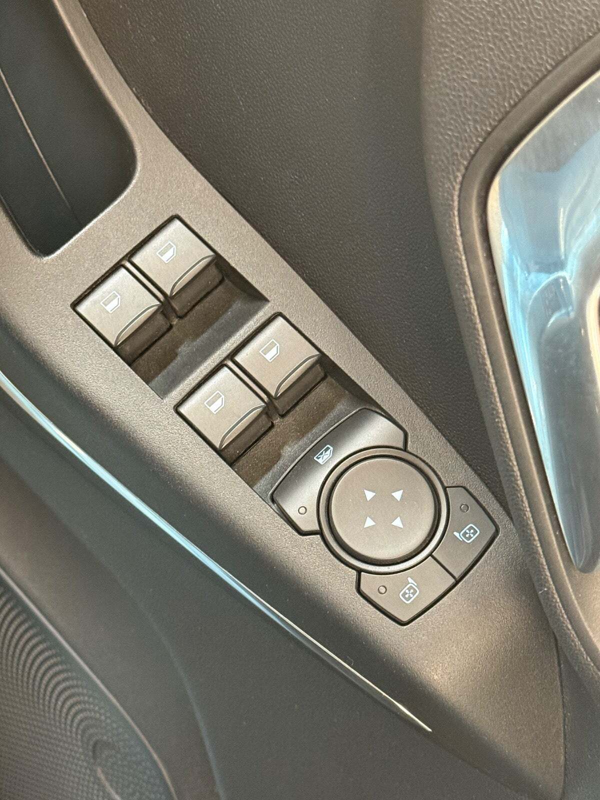 Blå Ford Fiesta fra 2022