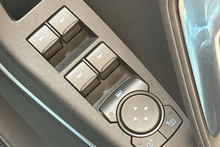 Blå Ford Fiesta fra 2022