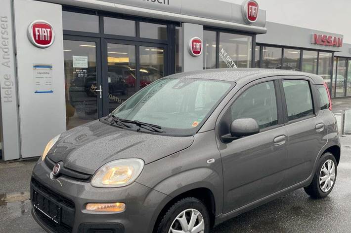 Grå Fiat Panda fra 2020