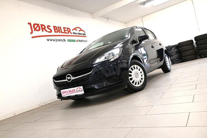 Blå Opel Corsa fra 2019