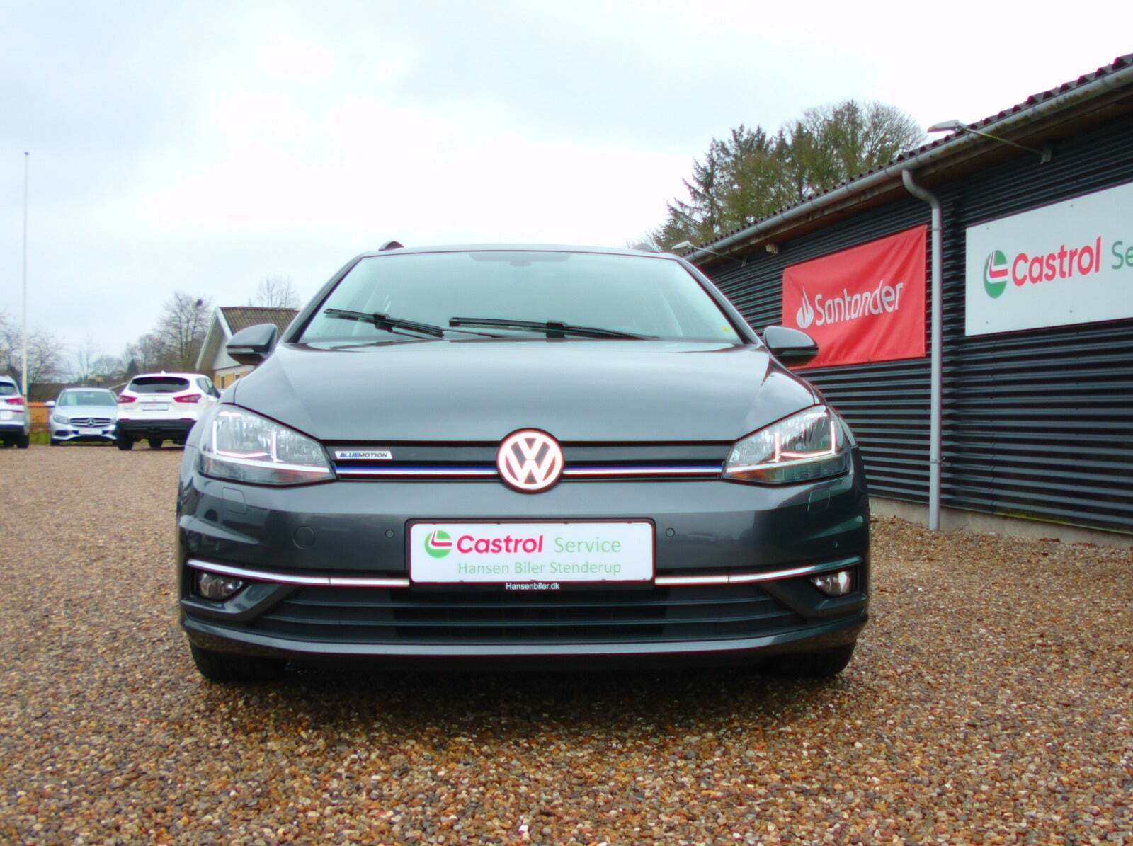 Sølv VW Golf VII fra 2018