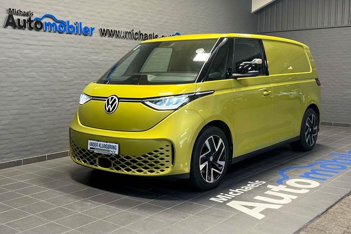Gul VW ID.Buzz fra 2023