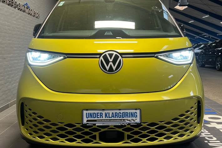 Gul VW ID.Buzz fra 2023