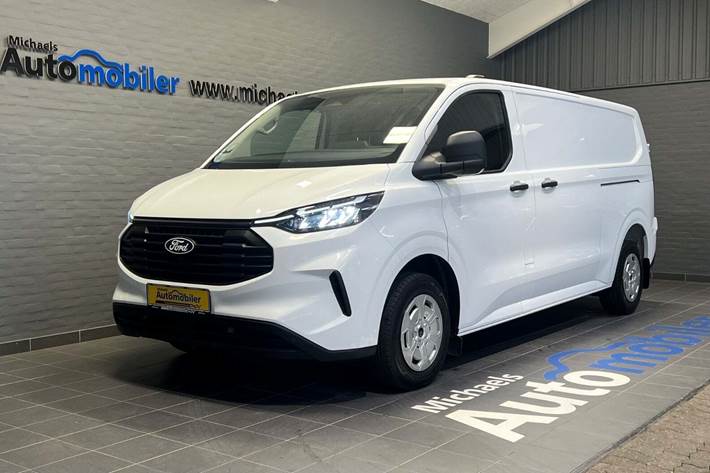 Hvid Ford Transit Custom 320 L2 fra 2026