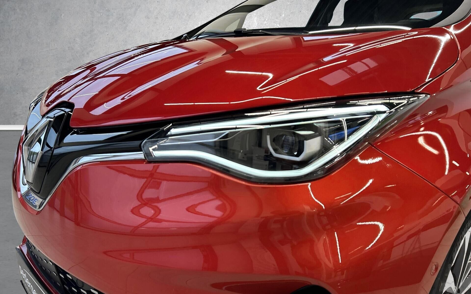 Rød Renault Zoe fra 2021
