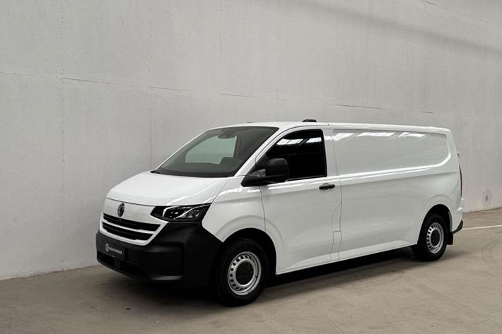 Hvid VW e-Transporter fra 2025