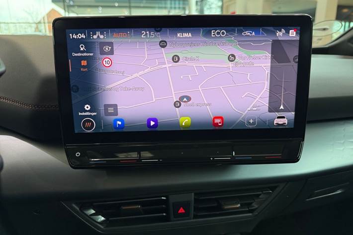 Blå Cupra Born fra 2022