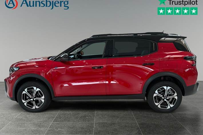 Rød Citroën e-C3 Aircross fra 2025
