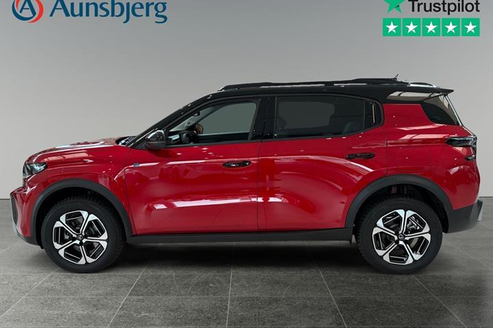 Rød Citroën e-C3 Aircross fra 2025