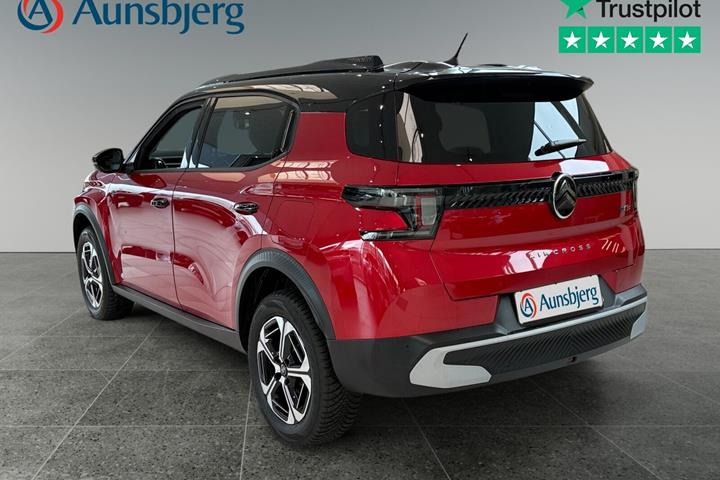 Rød Citroën e-C3 Aircross fra 2025