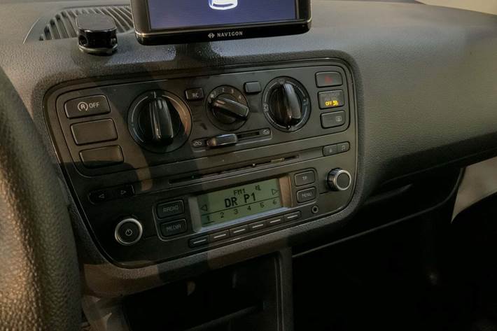 Hvid Skoda Citigo fra 2013