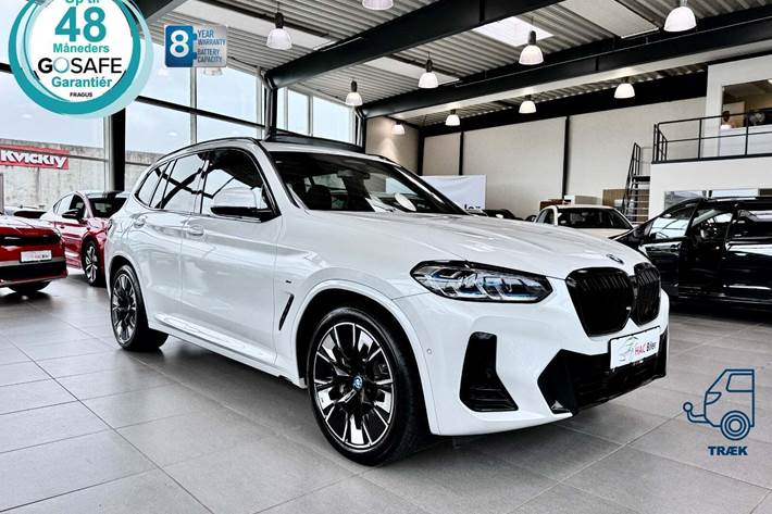 Hvid BMW iX3 fra 2024