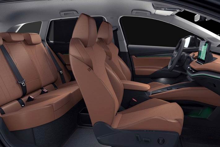 Sort Skoda Enyaq fra 2026