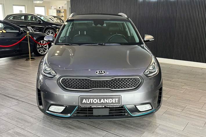 Grå Kia Niro fra 2018