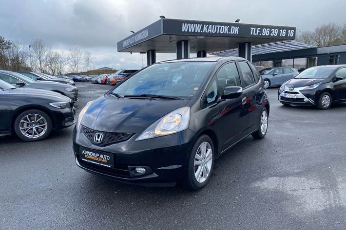 Sort Honda Jazz fra 2009