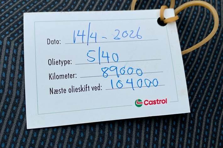 Sort Honda Jazz fra 2009