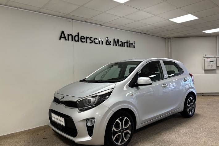 Sølv Kia Picanto fra 2019