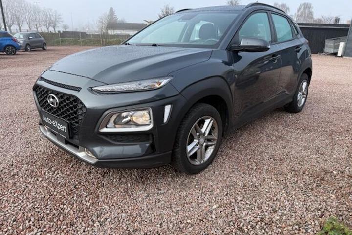 Grå Hyundai Kona fra 2018
