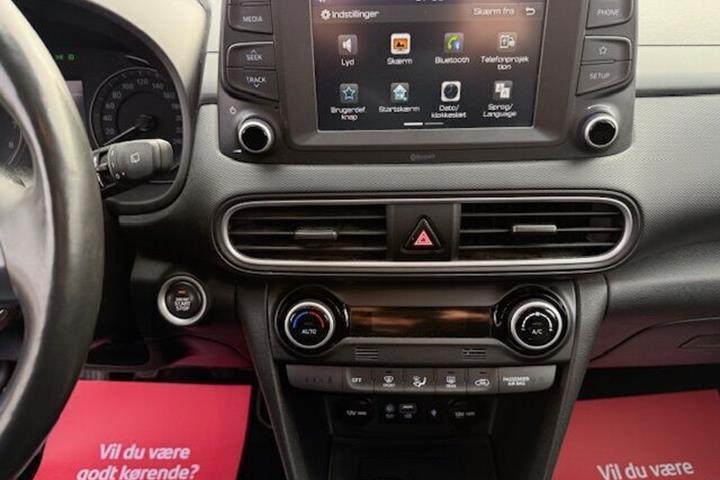 Grå Hyundai Kona fra 2018